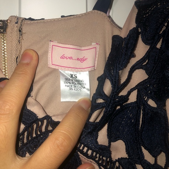 Love...Ady Lace Midi Slip Dress - Picture 5 of 7